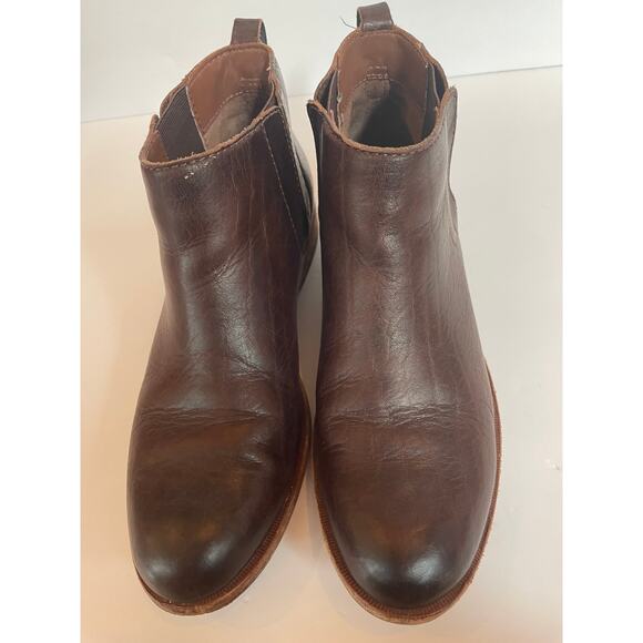 $185 KORK-EASE US Women’s 6.5 Brown Leather VELMA Ankle Boots Booties - Picture 4 of 4